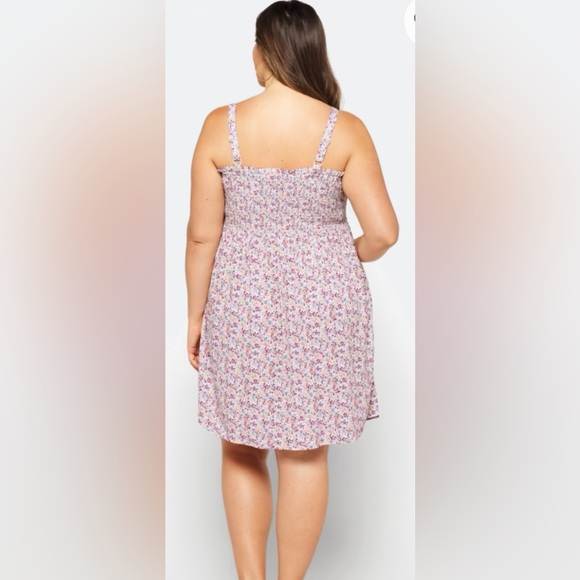 NWT Market & Spruce Smocked Sweetheart Dress from Stitch Fix - Picture 5 of 6